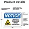Signmission Safety Culture Sign, 14 in Width, Vinyl Decal, Rectangle OS-2PACK-NS-D-1014-L-18389 - alternate 5